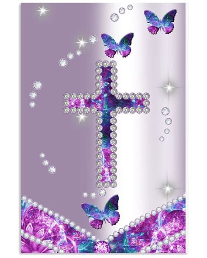 24" Butterfly Easter CandleCAN_E310 — Blessed Celebration