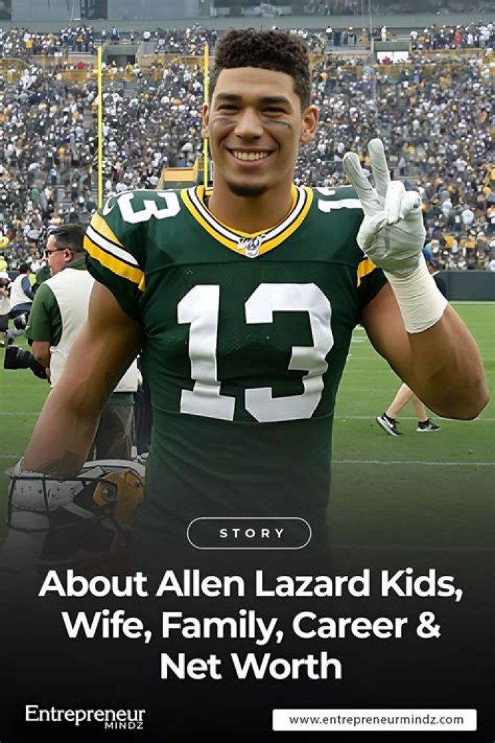Allen Lazard family, wife, children, parents, siblings