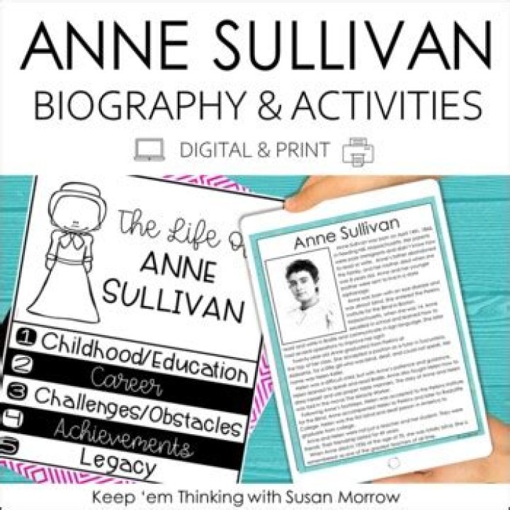 Anne Sullivan Biography - Facts, Childhood, Family Life & Achievements