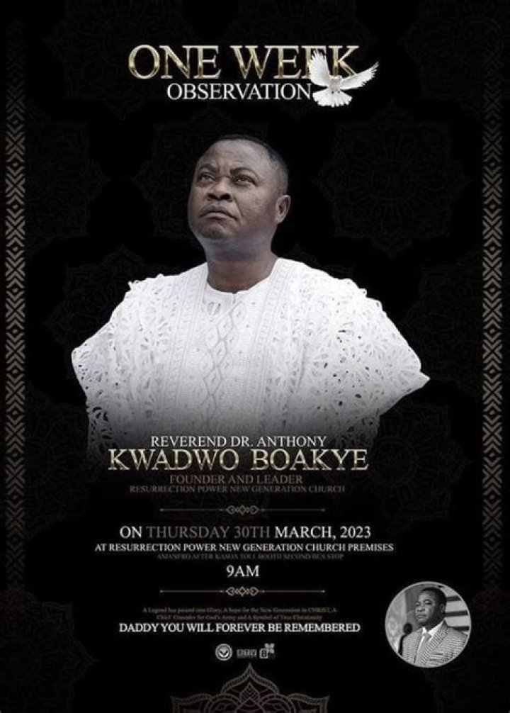 Anthony Kwadwo Boakye’s wife has no child with him but wants take over his properties- Man of God reveals