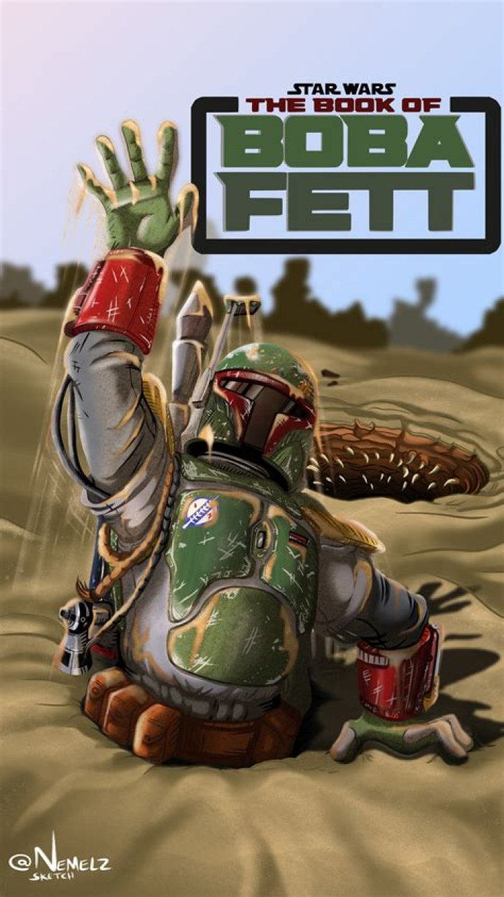 Awesome Star Wars Fan Art Shows Us How Boba Fett Might’ve Escaped The Sarlacc Pit