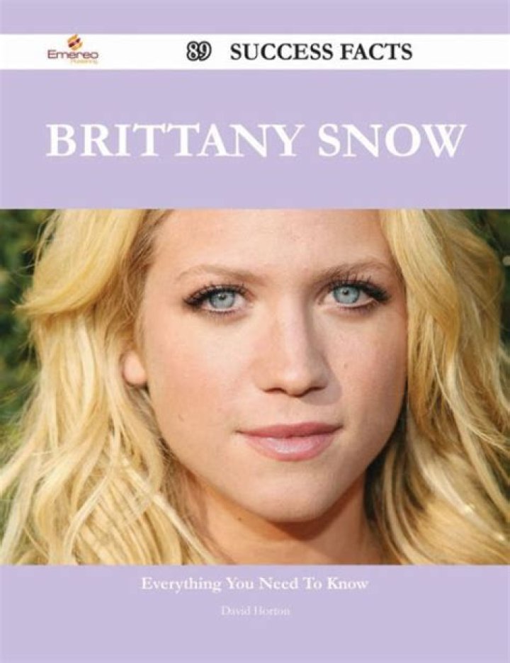 Brittany Snow Biography - Facts, Childhood, Family Life & Achievements