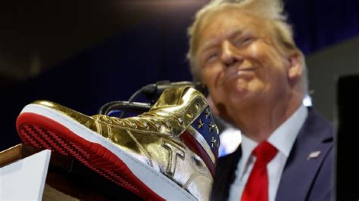 Donald Trump flirting with VP shortlist instead of redesigning sneakers could lead him right back to court