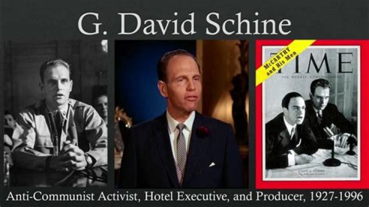 G. David Schine Biography - Facts, Childhood, Family Life & Achievements