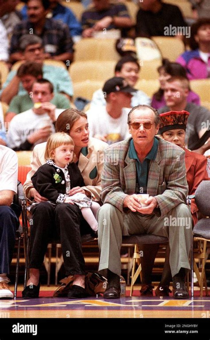 How long did Jack Nicholson and Rebecca Broussard date? Why did they break up?
