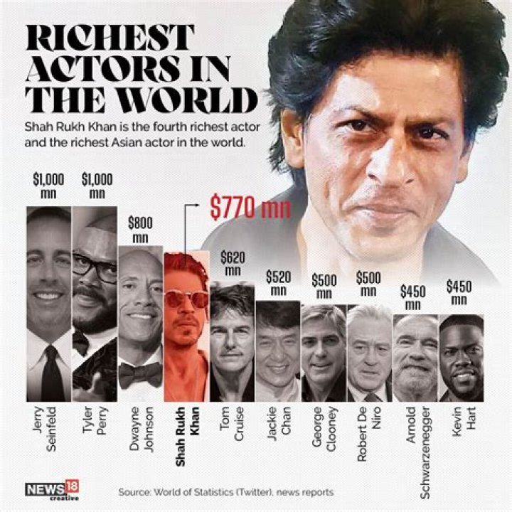 
How Much Money Does Shahrukh Khan Make? Latest Income Salary
