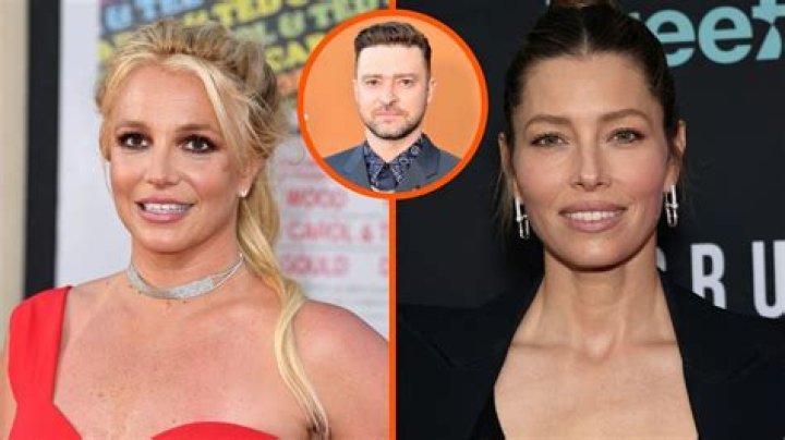 How tall is Justin Timberlake compared to Britney Spears and Jessica Biel?
