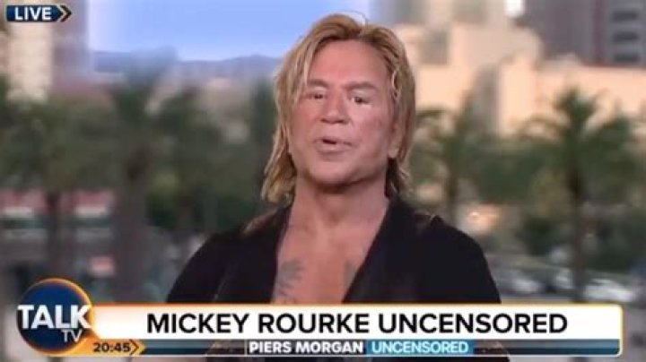 Mickey Rourke’s appearance is being compared to everyone from Val Kilmer to Marjorie Taylor Greene