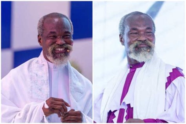 Prophet Adom Kyei Duah shares 86 billion old cedis to the needy in his church