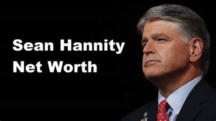 Sean Hannity salary and net worth in 2023