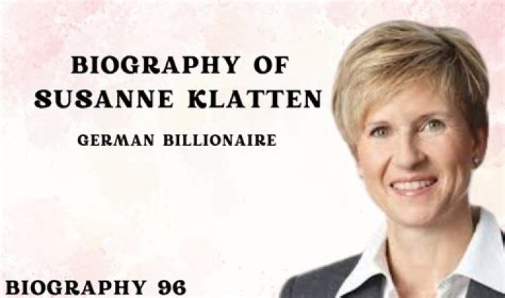 Susanne Klatten Biography - Facts, Childhood, Family Life & Achievements