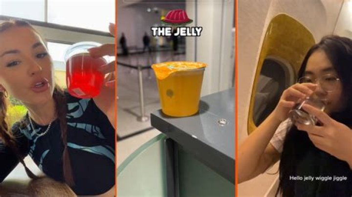 The Turbulence Jell-O (Jelly) TikTok hack to ease fears of flying, explained
