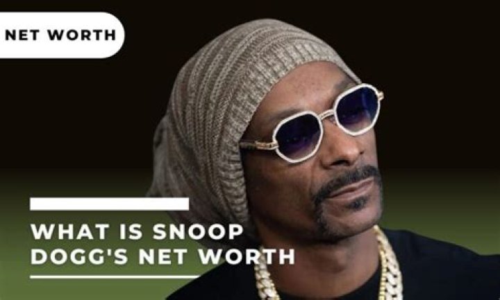 What is Snoop Dogg’s net worth?