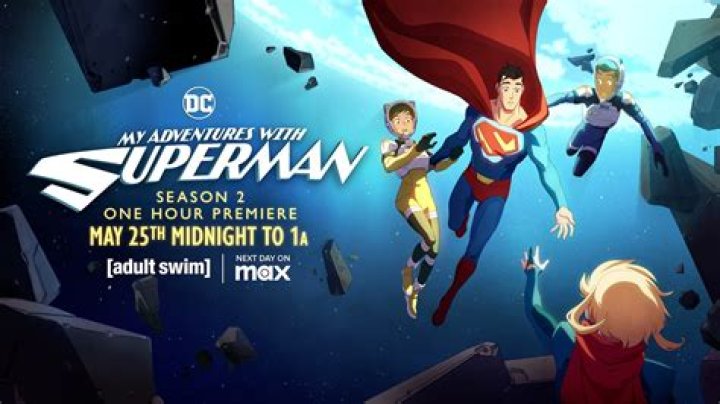 What studio animated ‘My Adventures with Superman?’