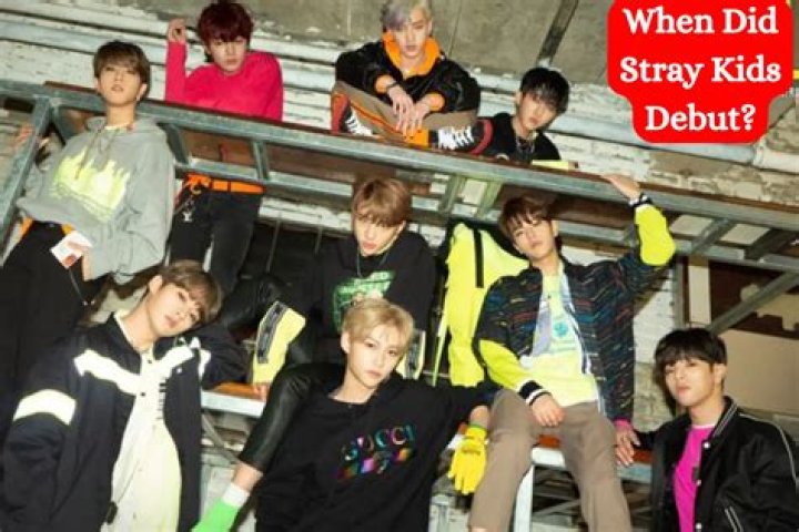 When did Stray Kids debut?