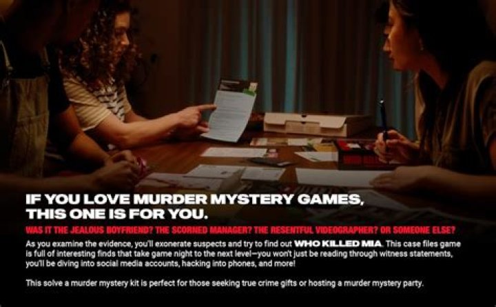 Who Killed Mia Star? Murder Mystery Game Youtuber Death,