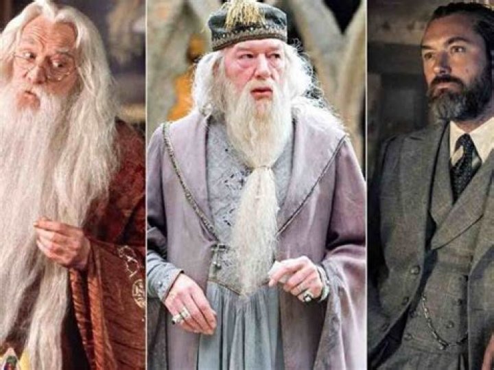 Who played Dumbledore in ‘Harry Potter’?
